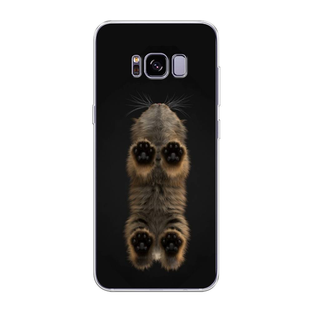 

Чехол Awog на Samsung Galaxy S8 + "Кошачьи лапки", Черный, 24850-1