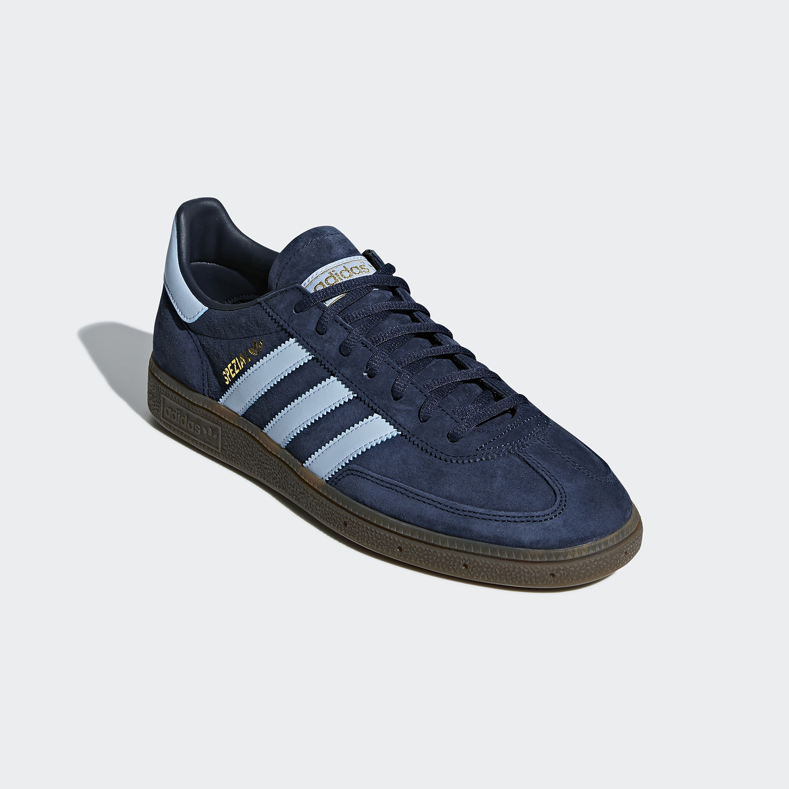 фото Кроссовки мужские adidas handball spezial синие 9 uk