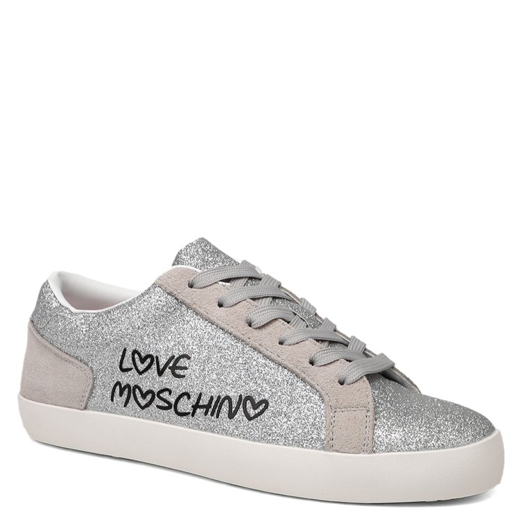 Кеды женские Love Moschino JA15512G серебристые 39 EU