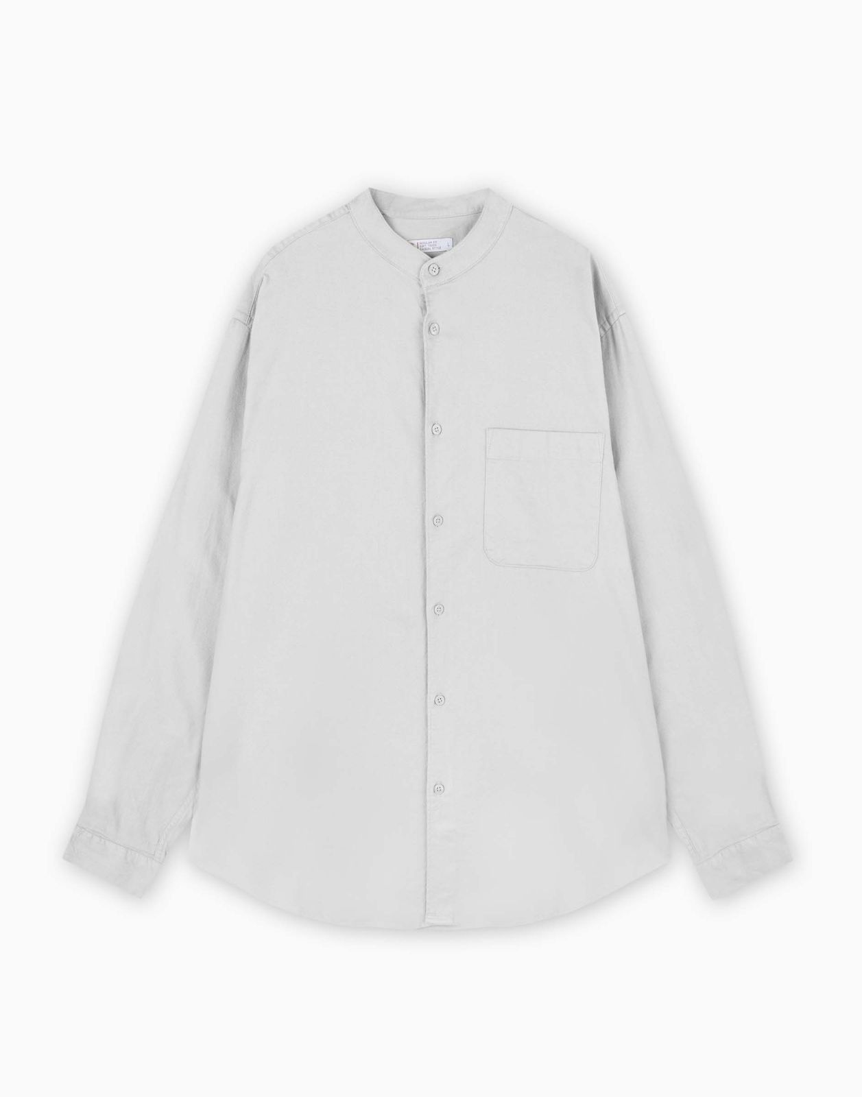 Рубашка мужская Gloria Jeans BWT001775 серый S182 1399₽