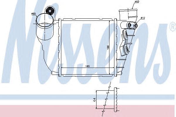 Интеркулер AUDI A3 / S3 (8L) (96-) 1.8 T