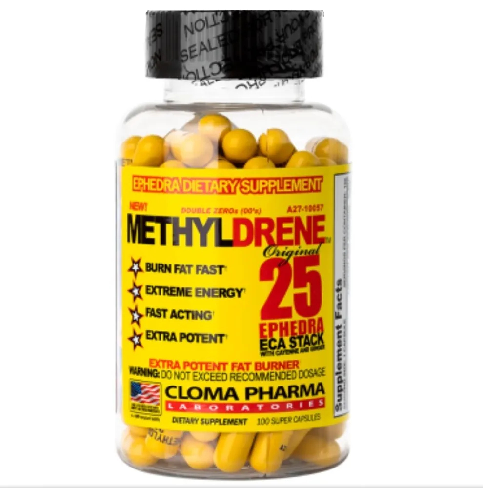 Cloma Pharma methyldrene 100 капсул