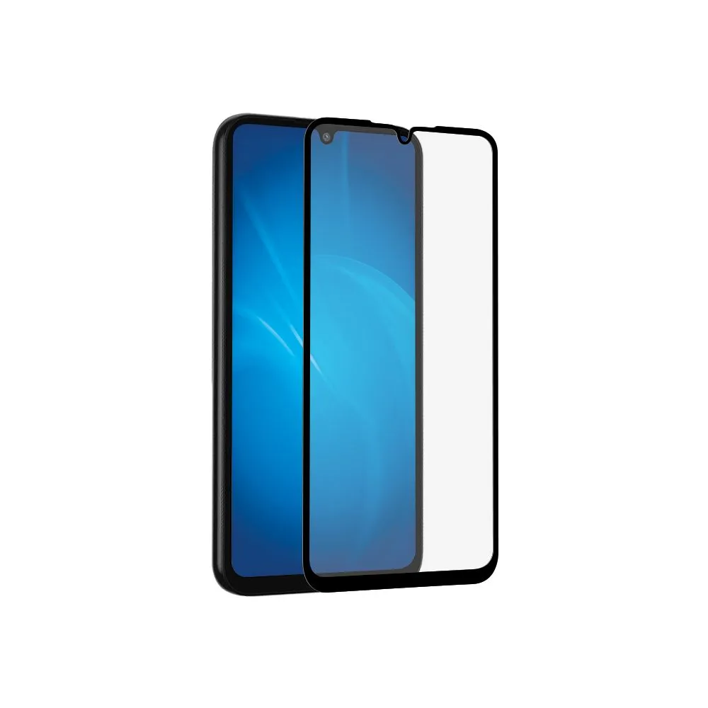 Стекло закаленное DF для Galaxy A34 (5G) Full Screen Full Glue Black Frame sColor-134