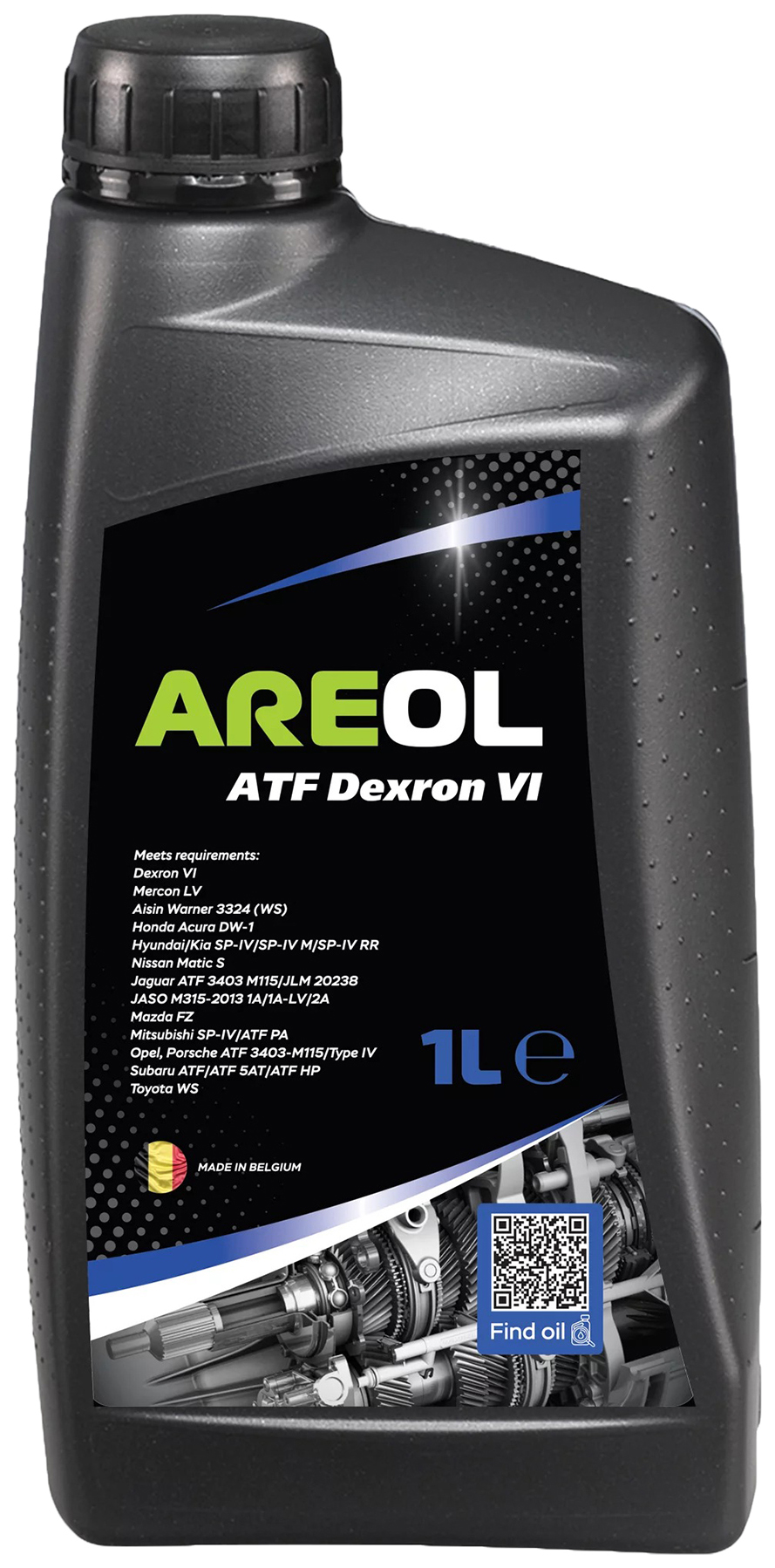 AREOL AR081 AREOL ATF D VI (1л) синт. жидк. красн. для АКПП GM DEXRON VI, MB 236.41, VAG G