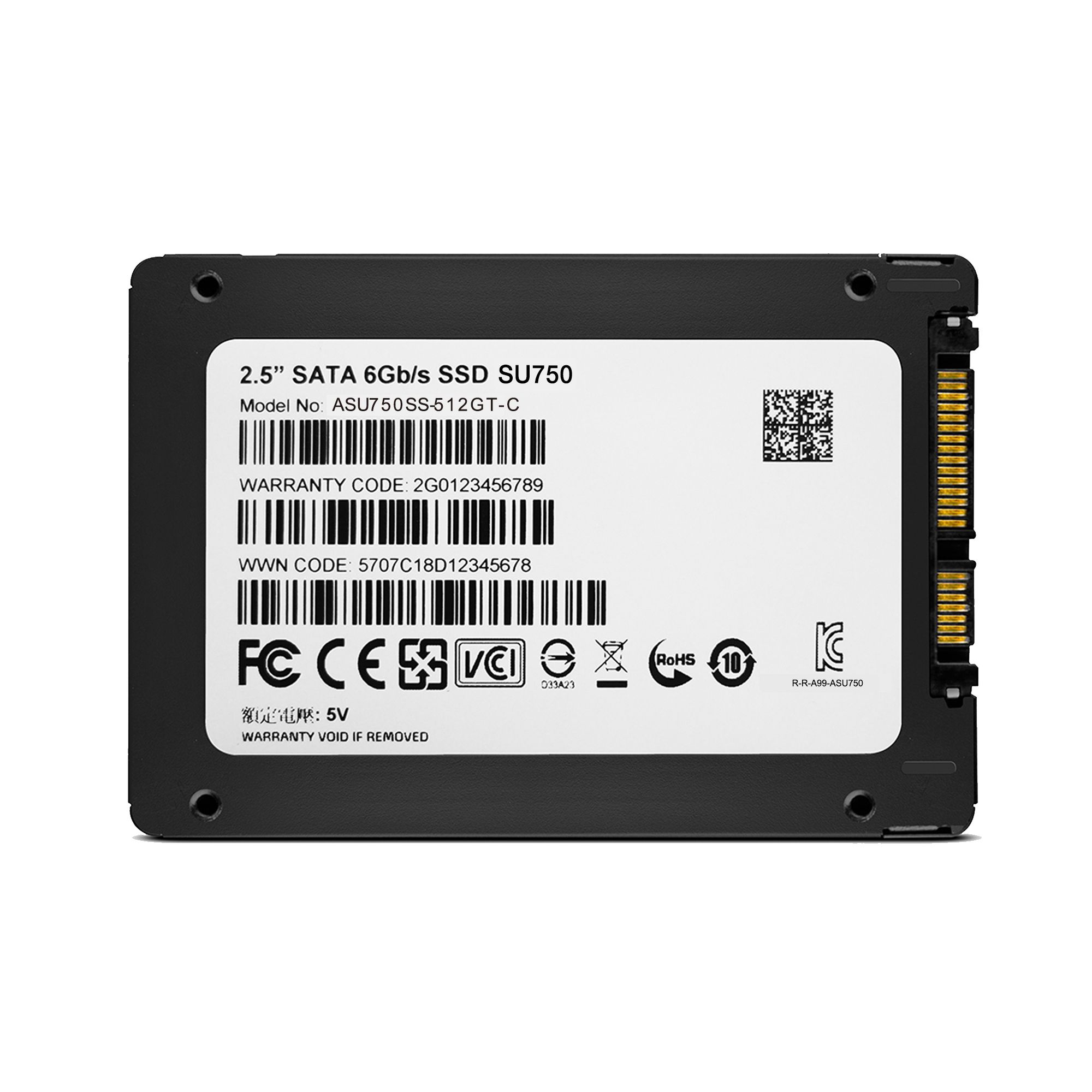 SSD накопитель ADATA Ultimate SU750 2.5