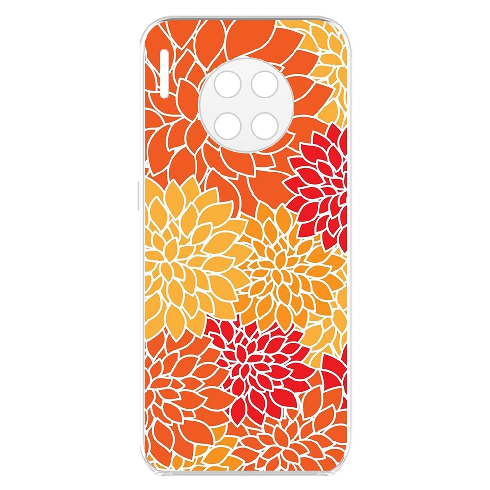Чехол-накладка Цветочный паттерн 7 для Huawei Mate 30