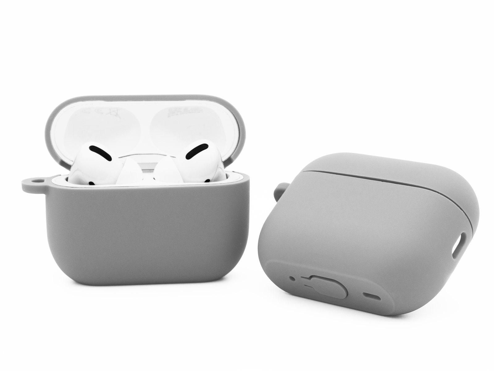 фото Силиконовый чехол для airpods pro 2 серый nobrand