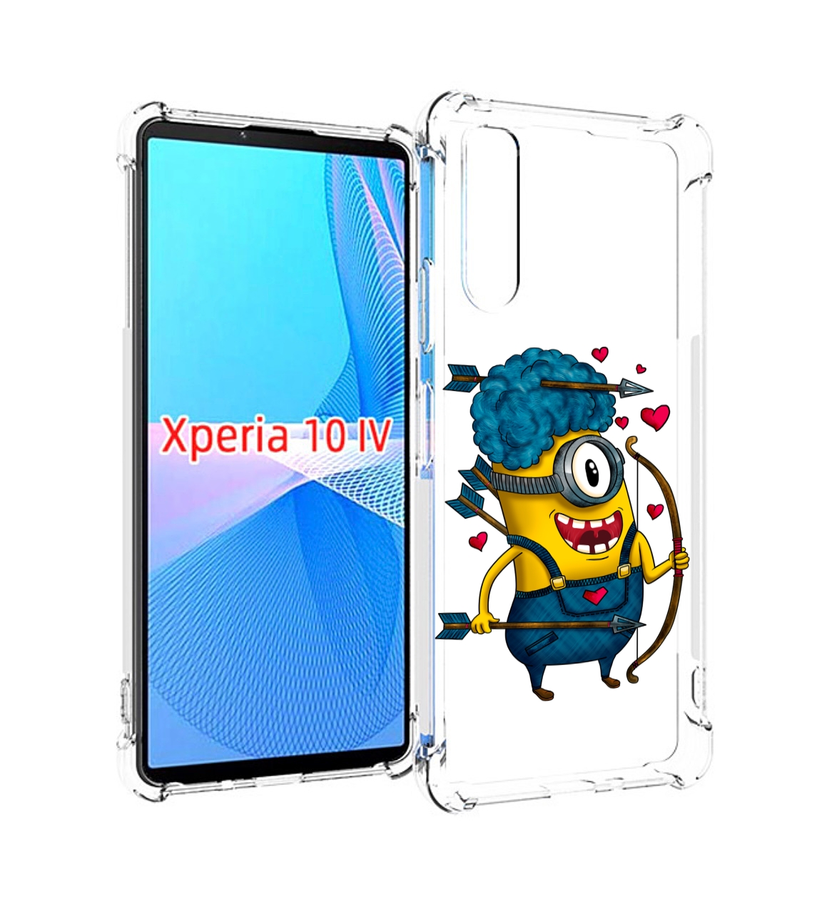Чехол MyPads Миньон купидон для Sony Xperia 10 IV (10-4)