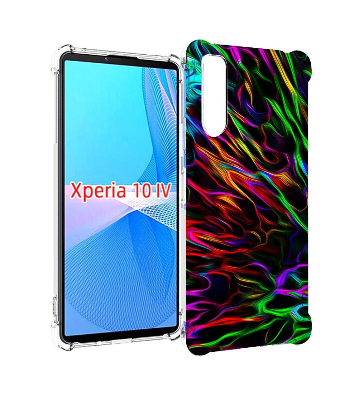 

Чехол MyPads Бензин для Sony Xperia 10 IV (10-4), Прозрачный, Tocco
