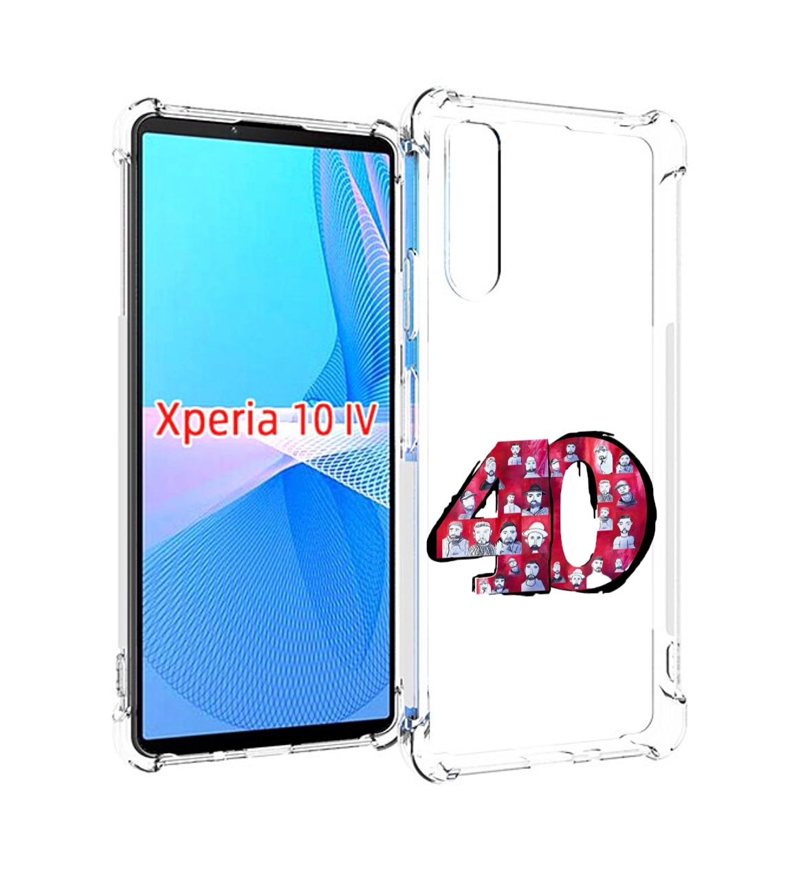 

Чехол MyPads Баста 40 для Sony Xperia 10 IV (10-4), Прозрачный, Tocco