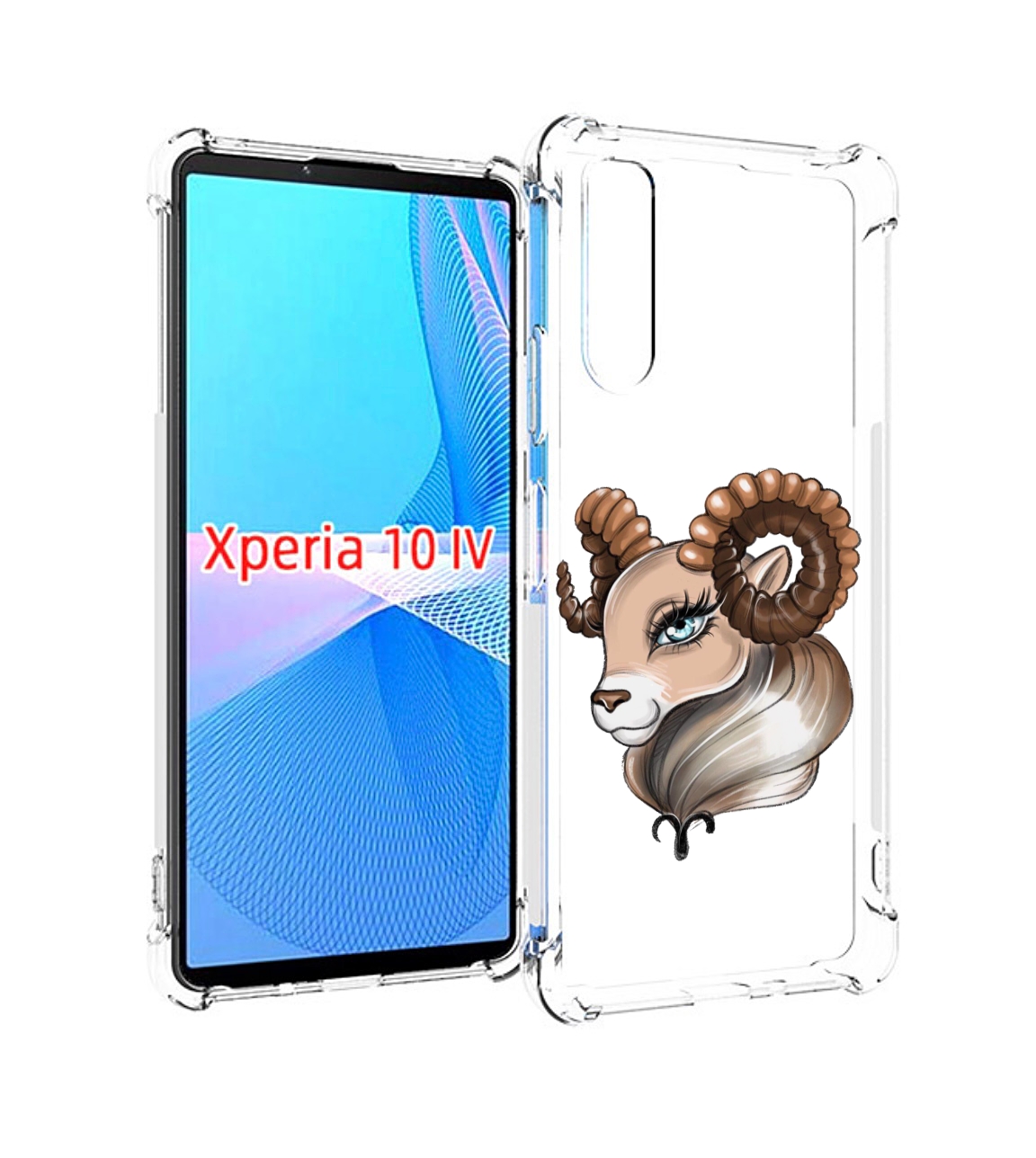 

Чехол MyPads Барашка для Sony Xperia 10 IV (10-4), Прозрачный, Tocco
