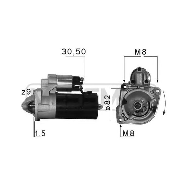 

Стартер Fiat Ducato 02>06 Peugeot Boxer 02>06 Citroen Jumper 00>06 ERA 220679