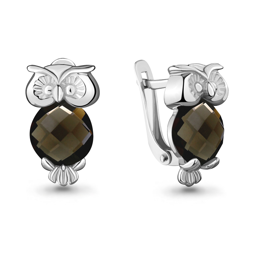 

Серьги из серебра с кварцем Aquamarine 4439901_925_р, 4439901_925_р