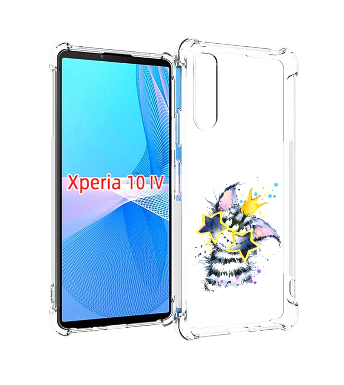 

Чехол MyPads Мартовский Нуся для Sony Xperia 10 IV (10-4), Прозрачный, Tocco