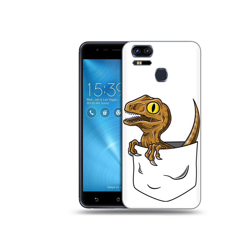

Чехол MyPads Tocco для Asus ZenFone 3 динозавр в кармане (PT51214.656.327), Прозрачный, Tocco