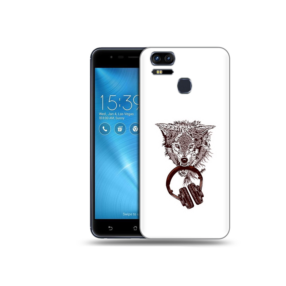

Чехол MyPads Tocco для Asus ZenFone 3 дикий волк (PT51214.656.325), Прозрачный, Tocco