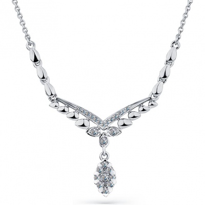 

Колье из белого золота 45 см Master Brilliant 6-260507-00-00, бриллиант, 6-260507-00-00