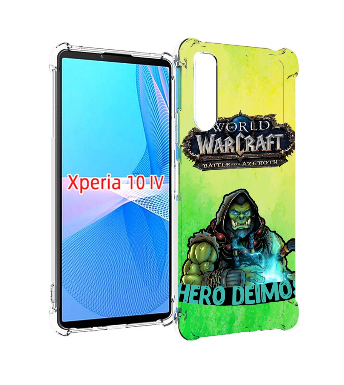 Чехол MyPads world-of-warcraft мужской для Sony Xperia 10 IV (10-4) Tocco