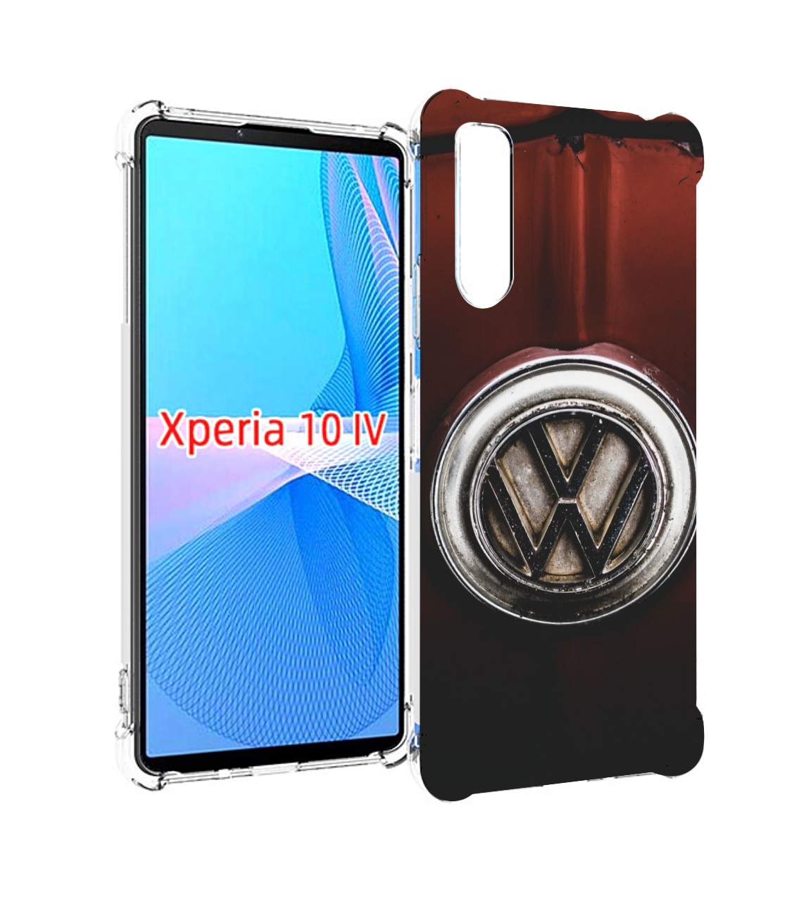 

Чехол MyPads volkswagen 1 мужской для Sony Xperia 10 IV (10-4), Прозрачный, Tocco
