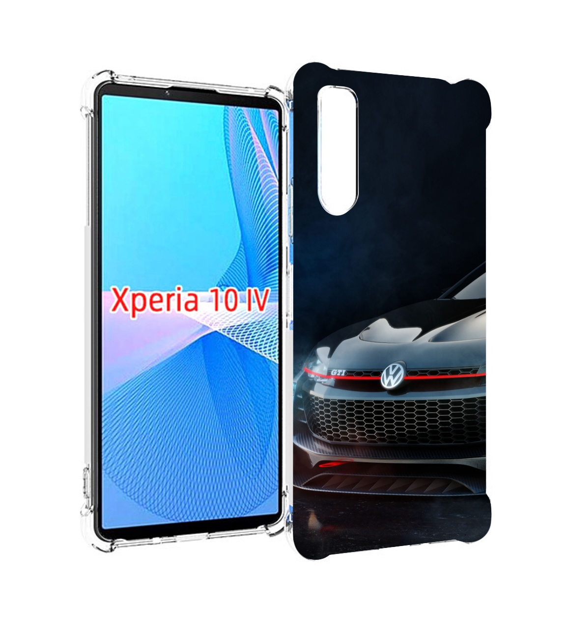 

Чехол MyPads volkswagen 2 мужской для Sony Xperia 10 IV (10-4), Прозрачный, Tocco