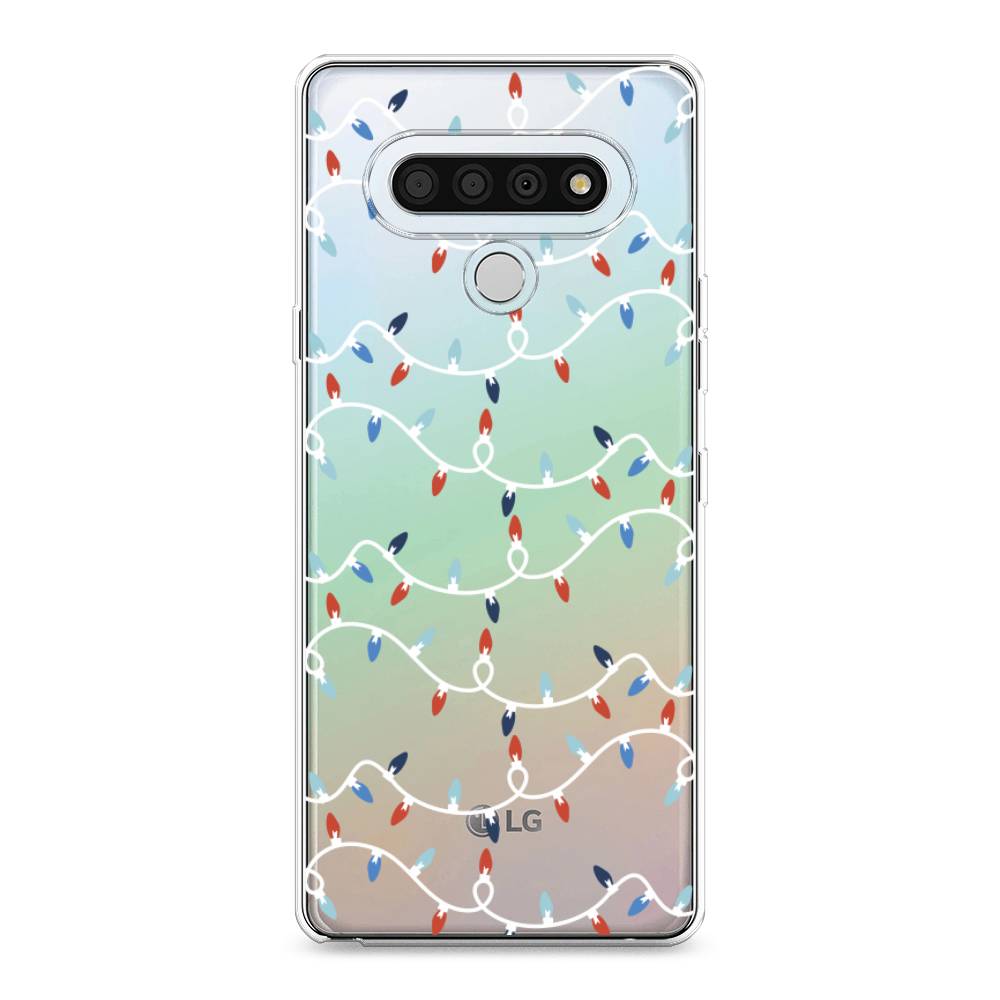 фото Чехол для lg stylo 6 "разноцветная гирлянда" case place