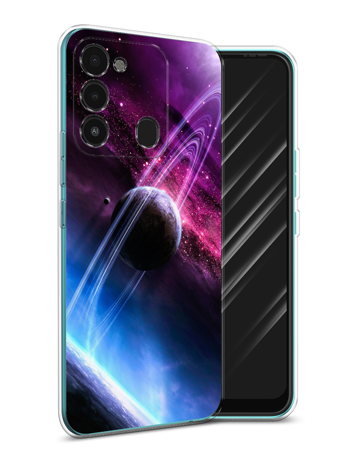 

Чехол Awog на Tecno Spark Go 2022/8С/9 "Космос 17", Разноцветный, 301250-4