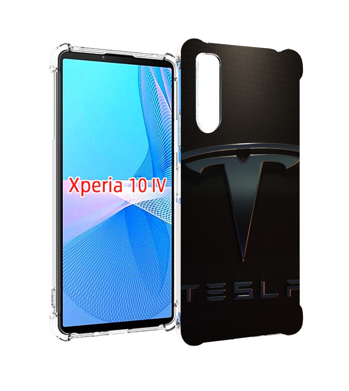 

Чехол MyPads tesla 3 для Sony Xperia 10 IV (10-4), Прозрачный, Tocco