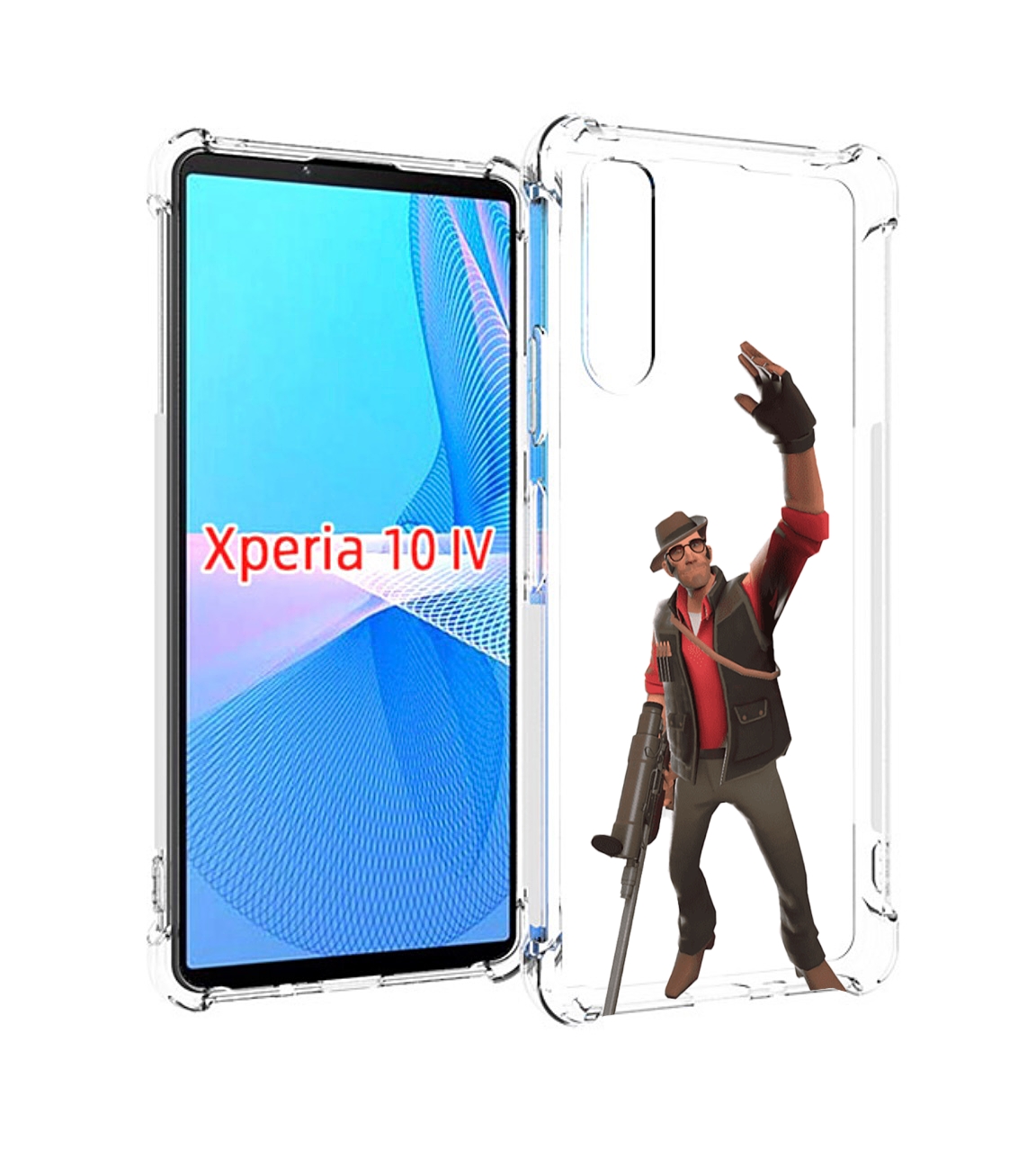 

Чехол MyPads team-fortress-2 для Sony Xperia 10 IV (10-4), Прозрачный, Tocco