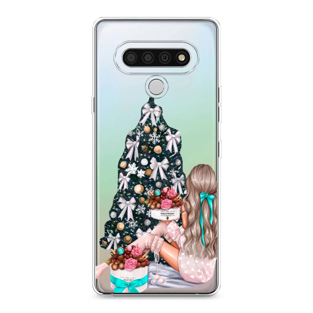 

Чехол для LG Stylo 6 "New Year", Зеленый;бежевый;голубой, 84550-5