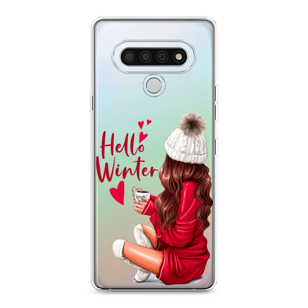 

Чехол для LG Stylo 6 "Hello winter", Красный;белый;коричневый, 84550-5