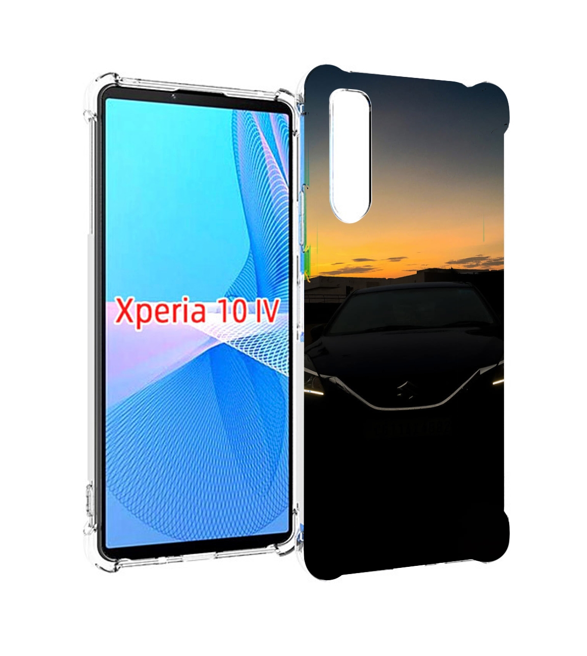 

Чехол MyPads suzuki 2 мужской для Sony Xperia 10 IV (10-4), Прозрачный, Tocco