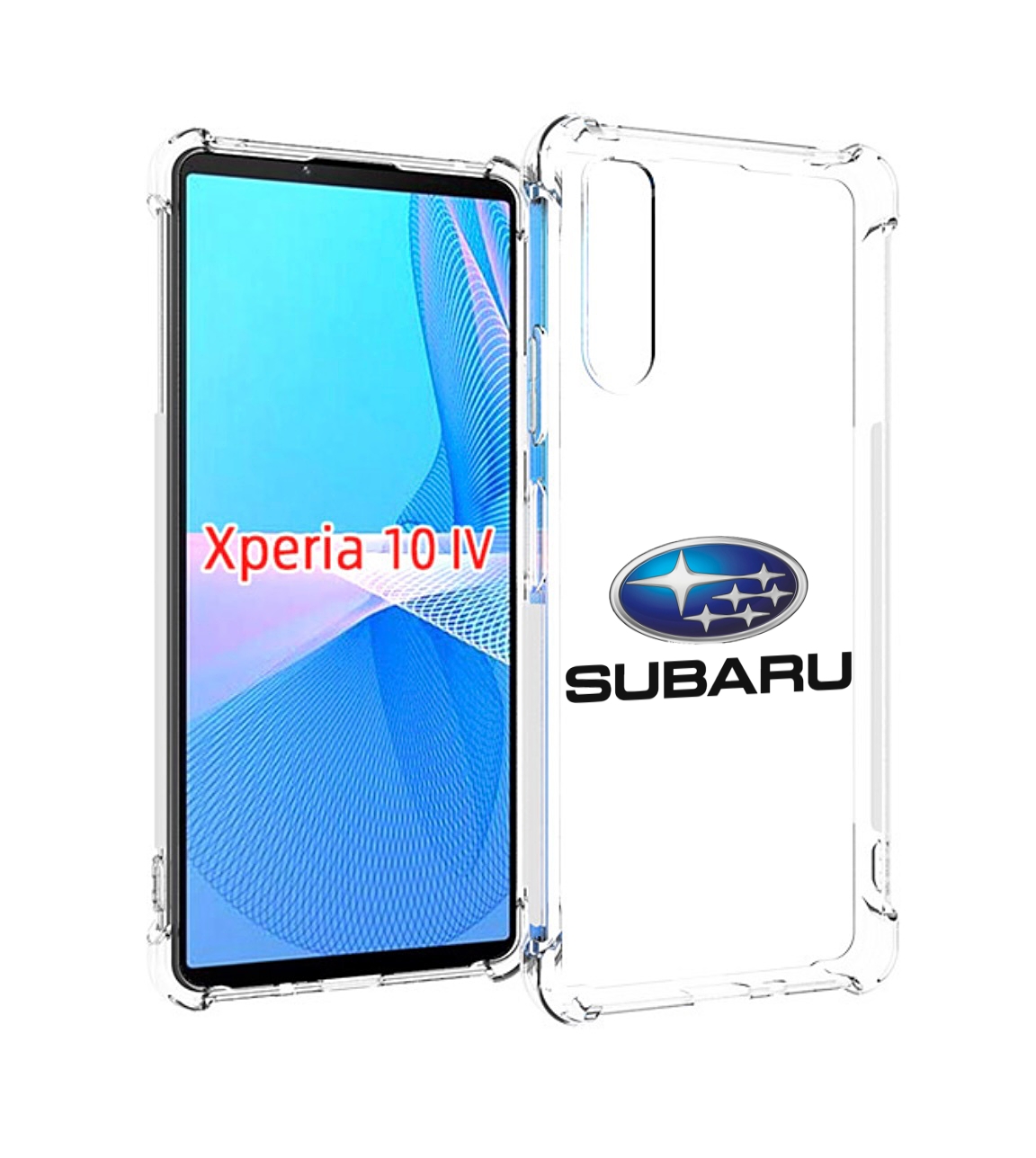 

Чехол MyPads subaru-4 мужской для Sony Xperia 10 IV (10-4), Прозрачный, Tocco