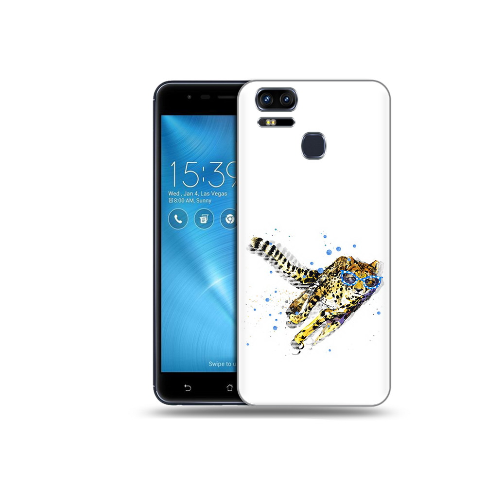 

Чехол MyPads Tocco для Asus ZenFone 3 гепард в очках (PT51214.656.287), Прозрачный, Tocco