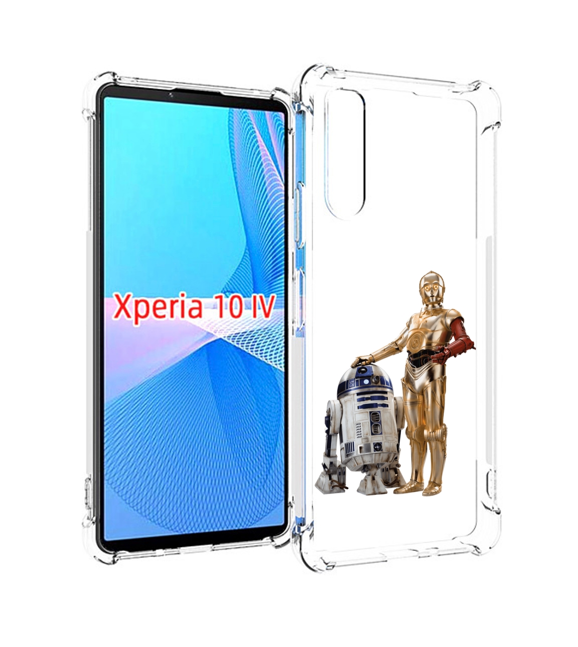 

Чехол MyPads starwars-звездные-воины для Sony Xperia 10 IV (10-4), Прозрачный, Tocco