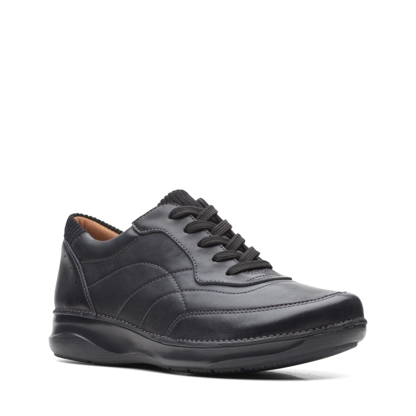 

Кроссовки женские Clarks Appley Tie черные 39 EU, Черный, Appley Tie