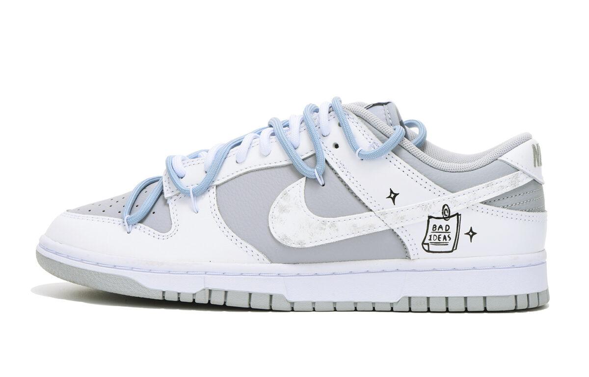 

Кеды унисекс Nike Dunk Low vibe белые 44 EU, Белый, Dunk Low vibe