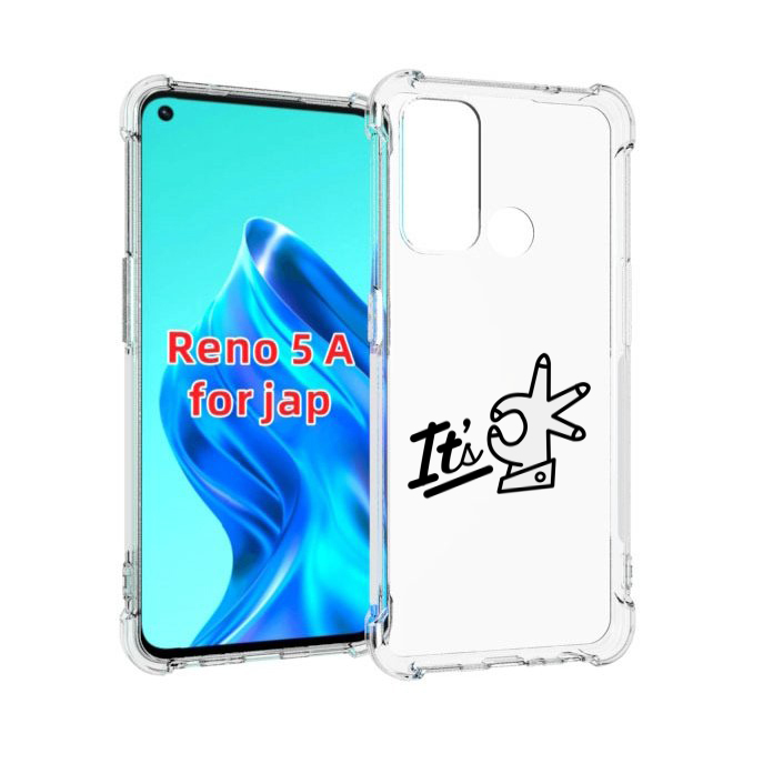 

Чехол MyPads все-ок для Oppo Reno 5A, Прозрачный, Tocco