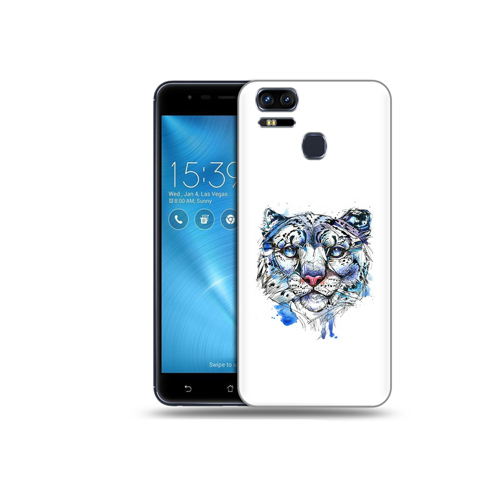

Чехол MyPads Tocco для Asus ZenFone 3 водяной тигр (PT51214.656.263), Прозрачный, Tocco