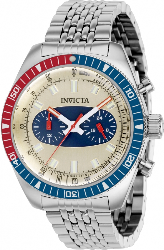 

Наручные часы мужские INVICTA 40525 серебристые, 40525