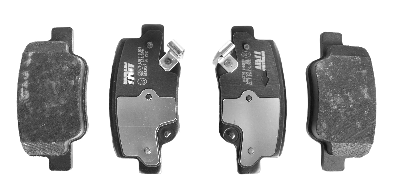 

Колодки дисковые задние toyota verso 1.6/1.8/2.0-2.2d-4d 09> Gdb3547