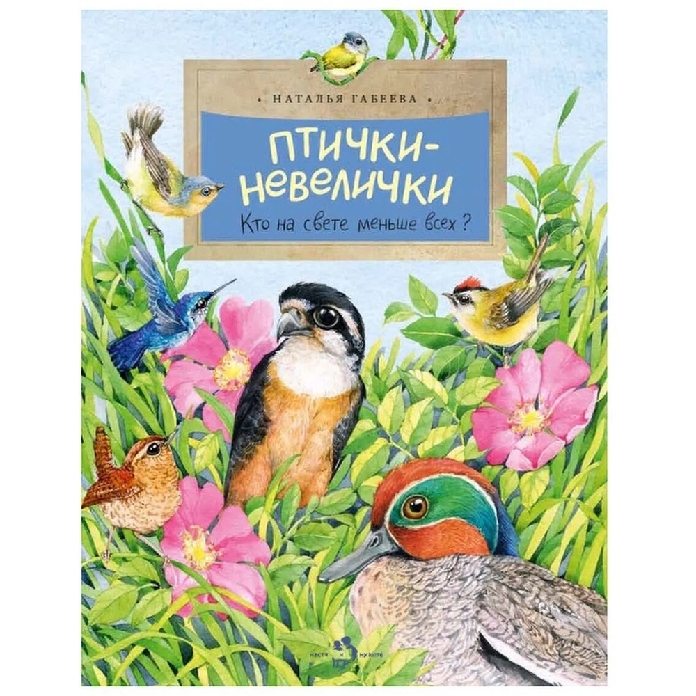 

Издательство Настя и Никита Птички-невелички. Кто на свете меньше всех, Птички-невелички. Кто на свете меньше всех 2019 год, Н. Габеева
