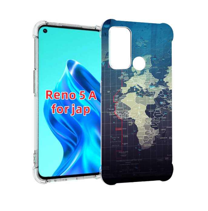 

Чехол MyPads бункер-анклава для Oppo Reno 5A, Прозрачный, Tocco