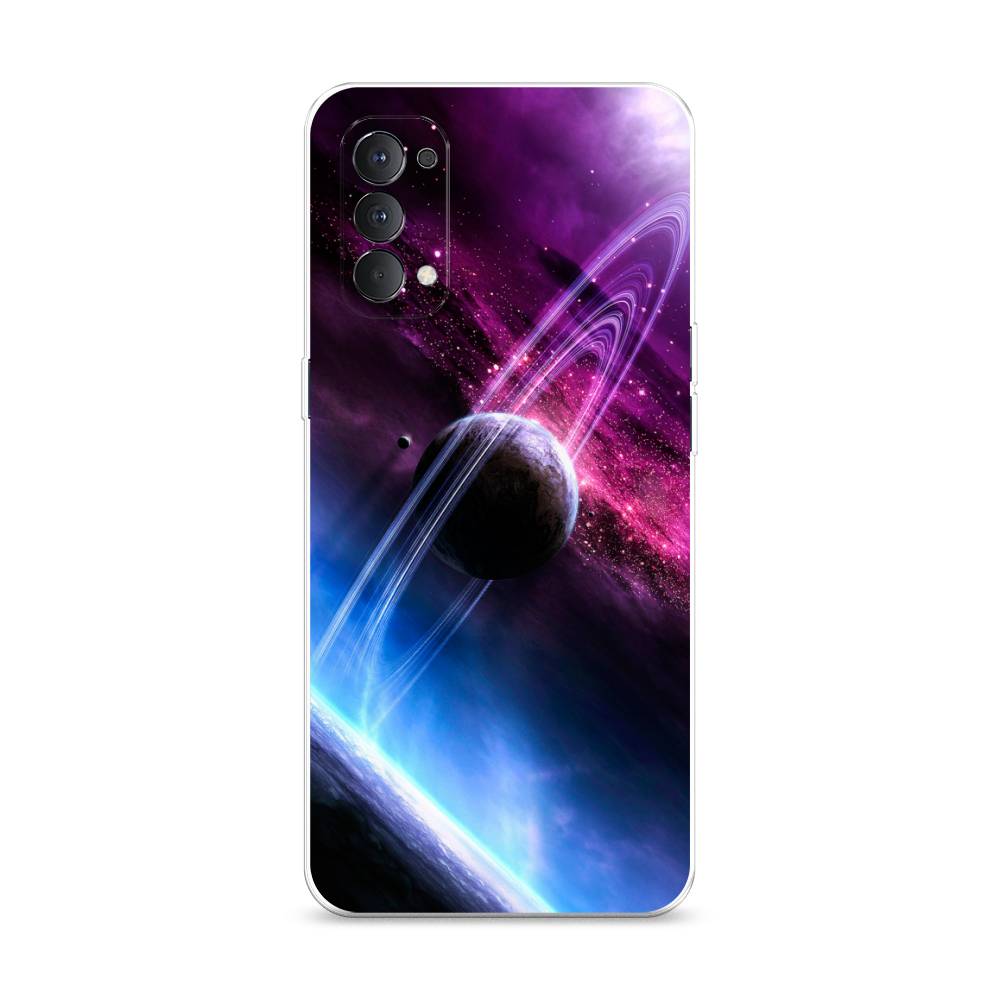 

Чехол Awog на Oppo Reno 4 4G "Космос 17", Разноцветный, 259450-4