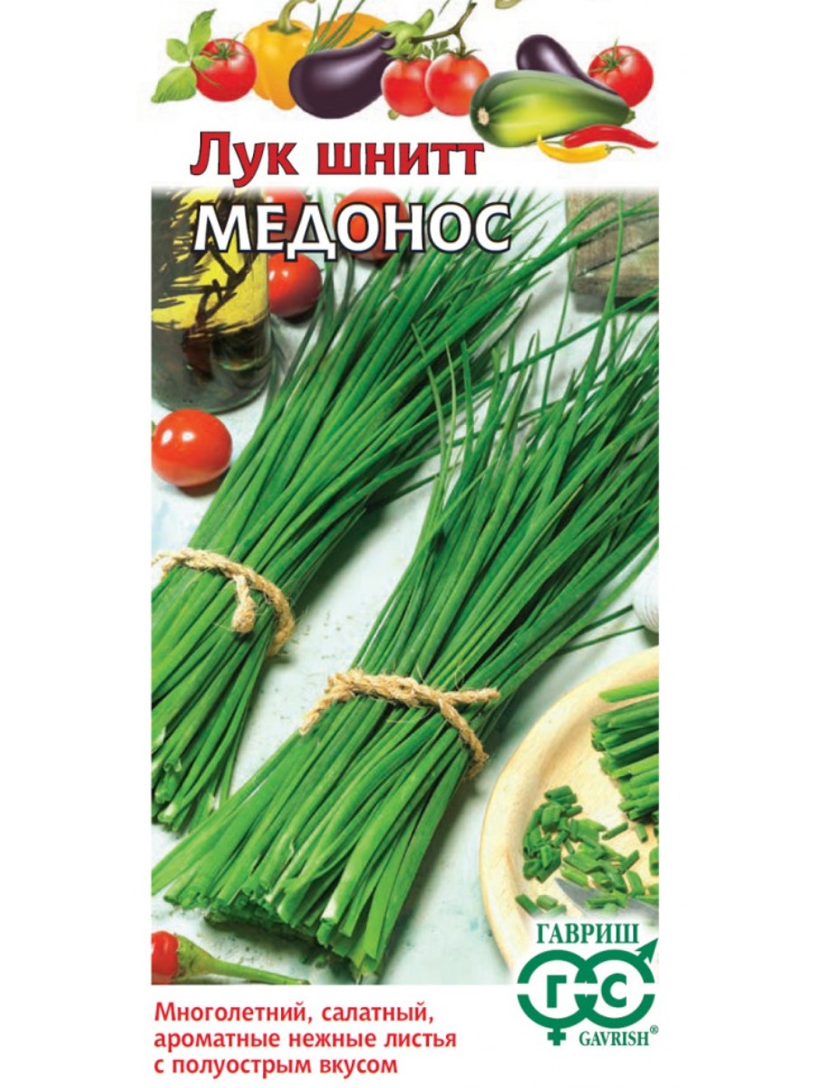 

Семена Гавриш Лук шнитт Медонос 10 упаковок по 05 гр.