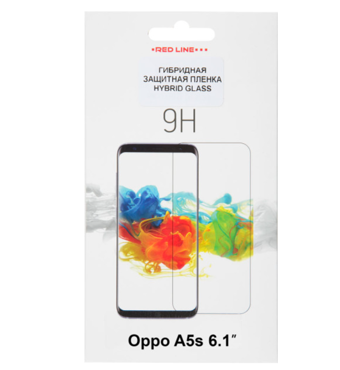 Пленка защитная RedLine OPPO A5s Hybrid прозрачная 2 шт