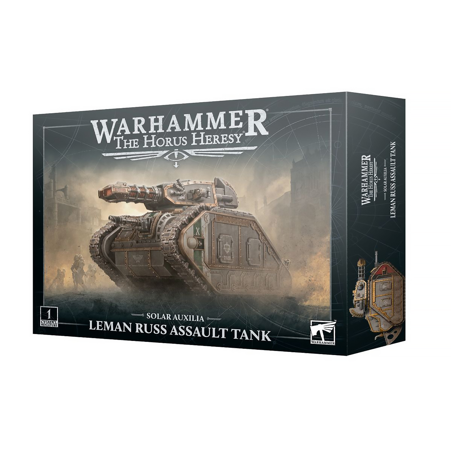 

Миниатюры Games Workshop Warhammer The Horus Heresy Solar Auxilia Leman Russ Assault Tank, Solar Auxilia