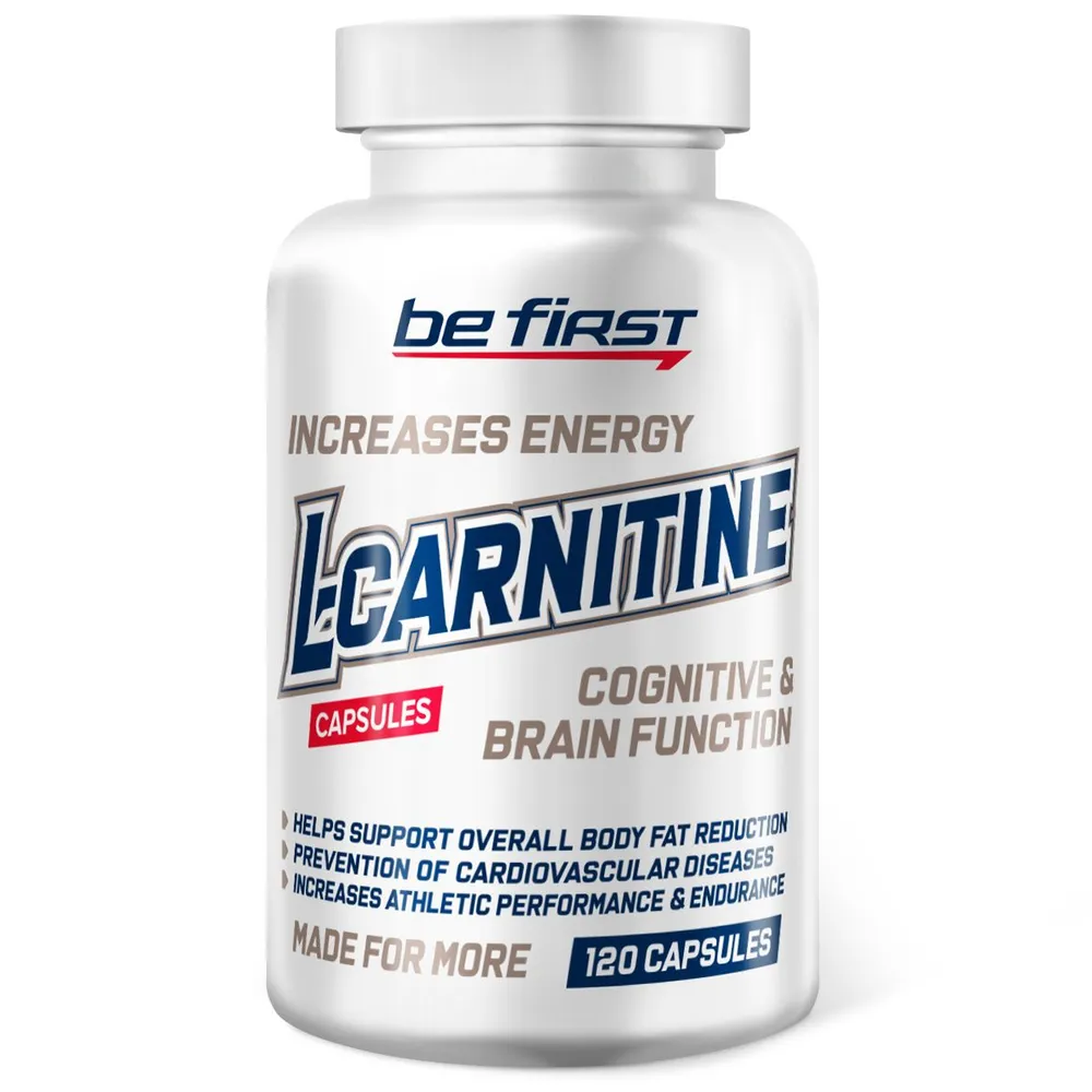 Л-карнитин тартрат в капсулах Be First L-Carnitine Tartrate Capsules 120 капсул