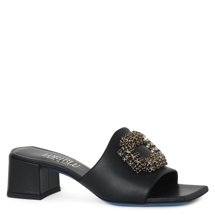 

Шлепанцы женские Loriblu J4P282 черные 39 EU, J4P282