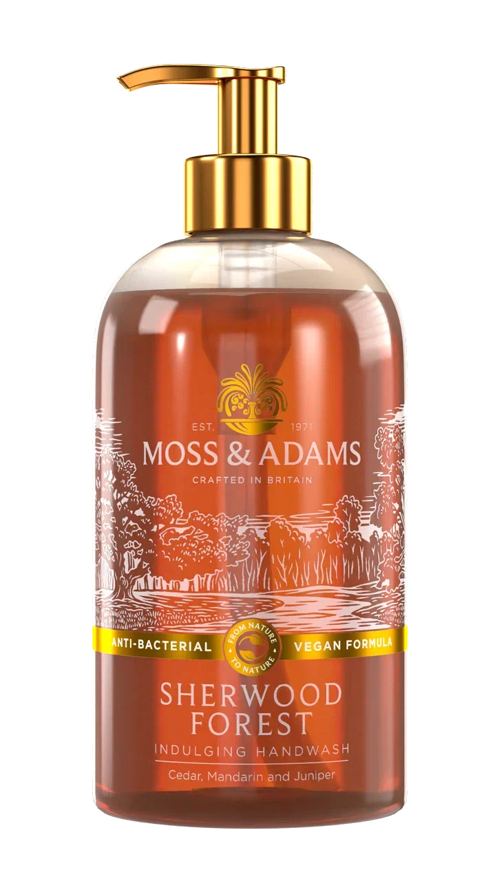 Мыло Moss & Adams жидкое, аромат шервудский лес, 500 мл мыло туалетное белый мускус white moss soap 150г