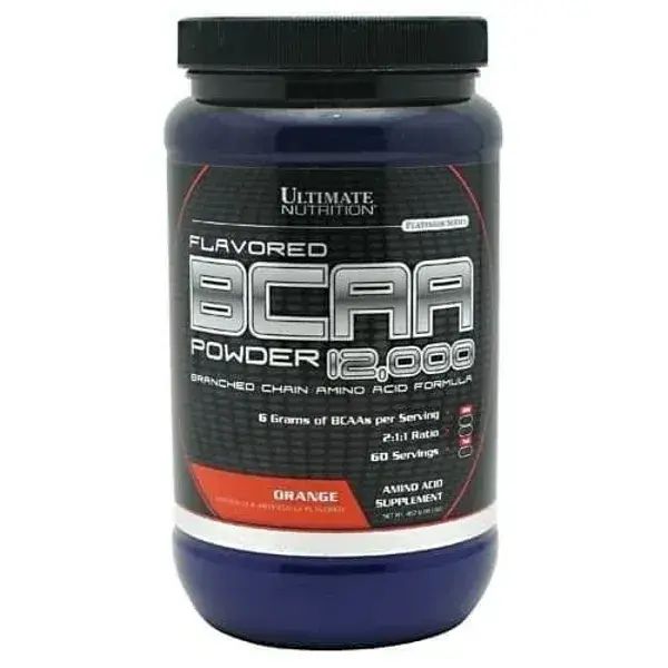 Ultimate BCAA 12000 Powder Flavored 457 грамм (Голубика)